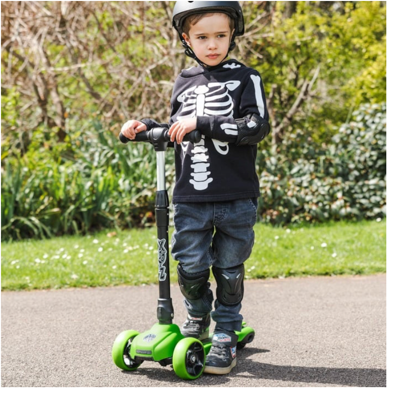 Xootz Scout Tri-Scooter - Green