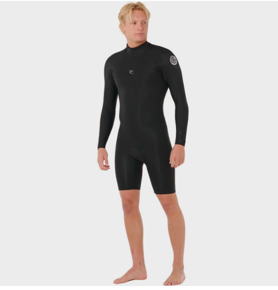 Mens Dawn Patrol 2mm Back Zip Long Sleeve Springsuit Wetsuit