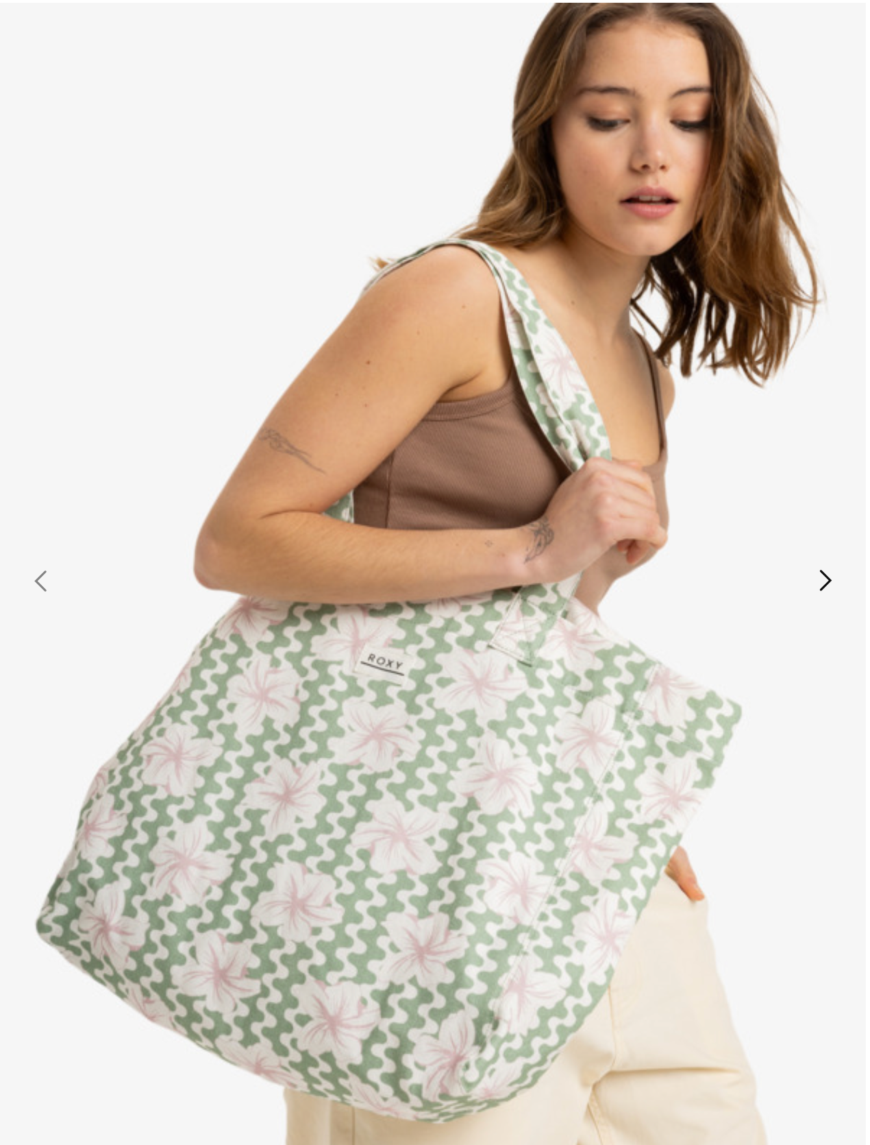 ROXY Anti Bad Vibes - Large Tote Bag for Women