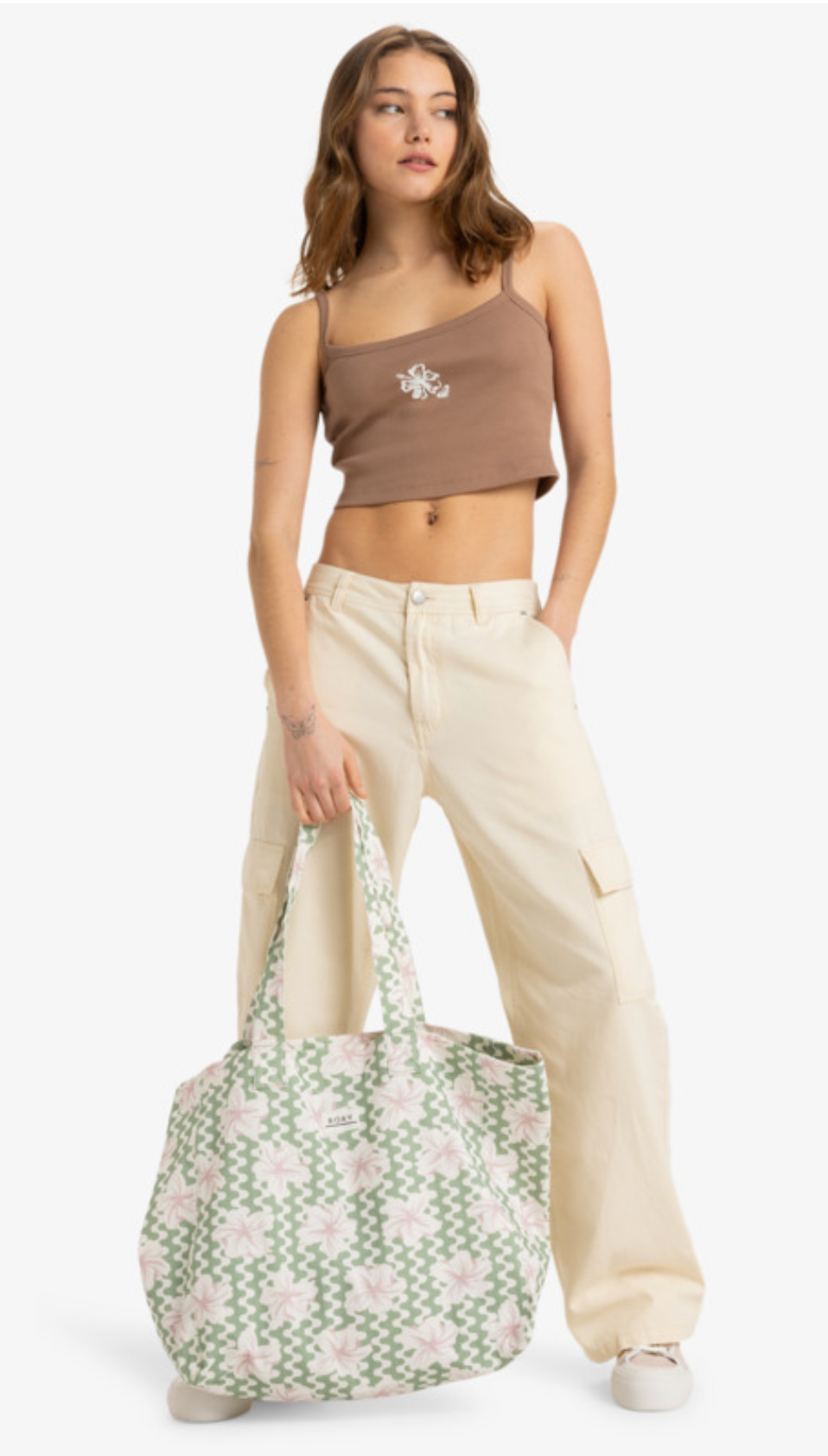 ROXY Anti Bad Vibes - Large Tote Bag for Women