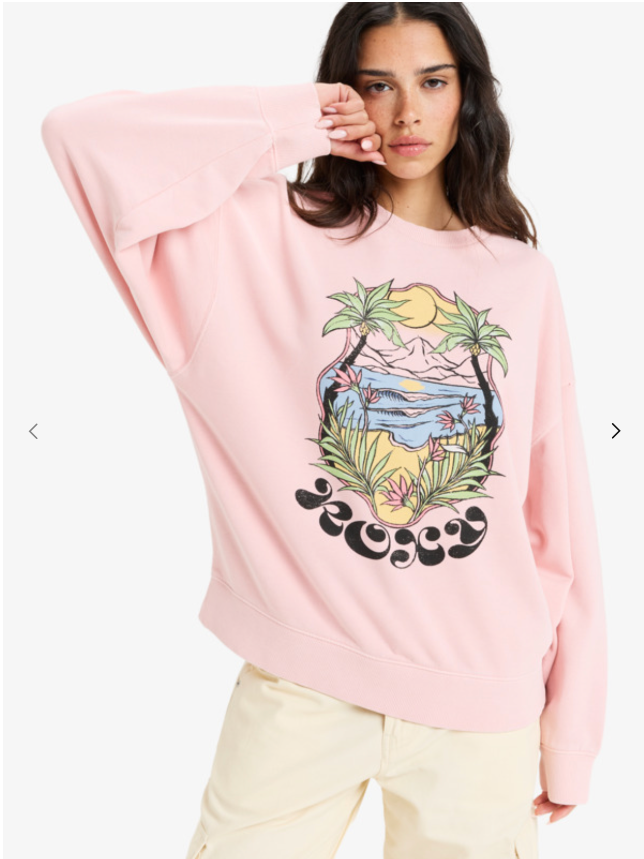 ROXY Lineup - Crew Neck Sweatshirt for Women