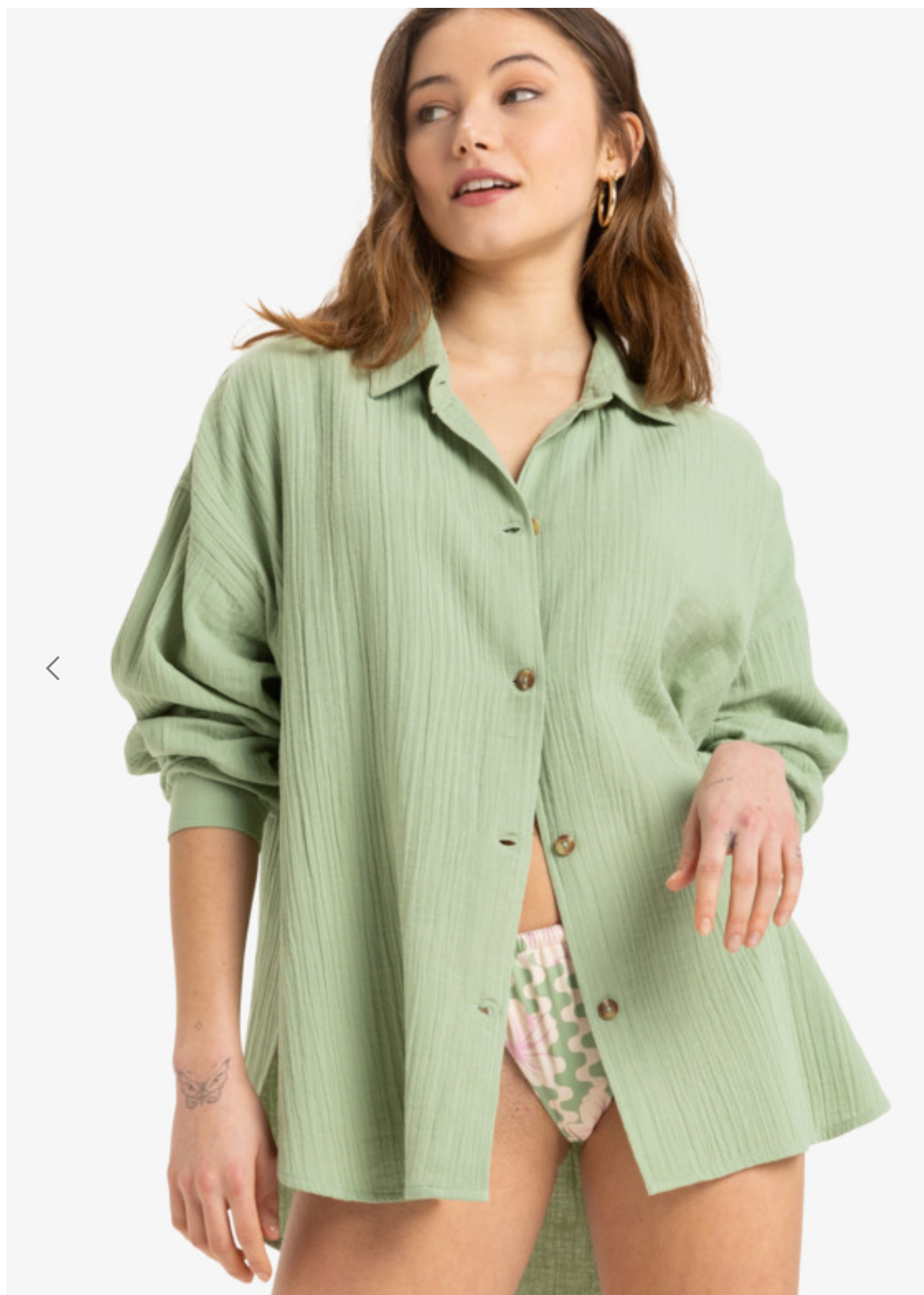 Morning Time - Oversize Long Sleeves Shirt for Women