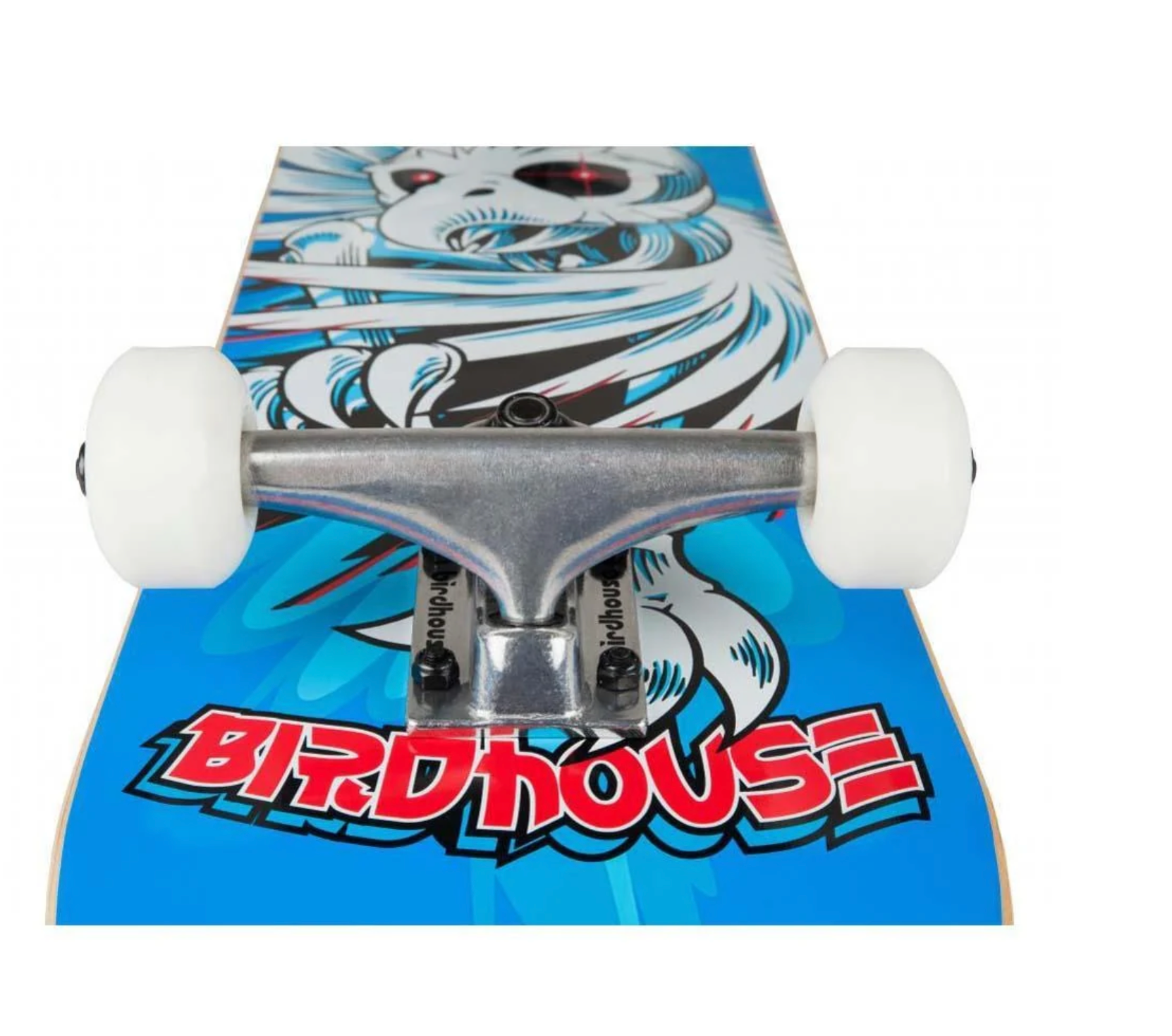 Birdhouse Stage 1 Hawk Spiral Factory Complete Skateboard Blue 7.75"