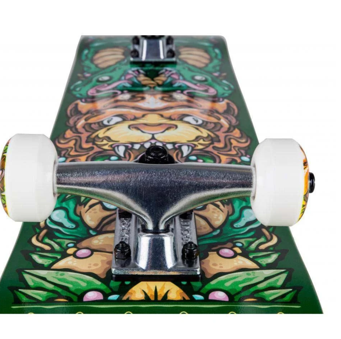 Rocket Skateboards Wild Pile-up Factory Complete Skateboard Green 7.5"