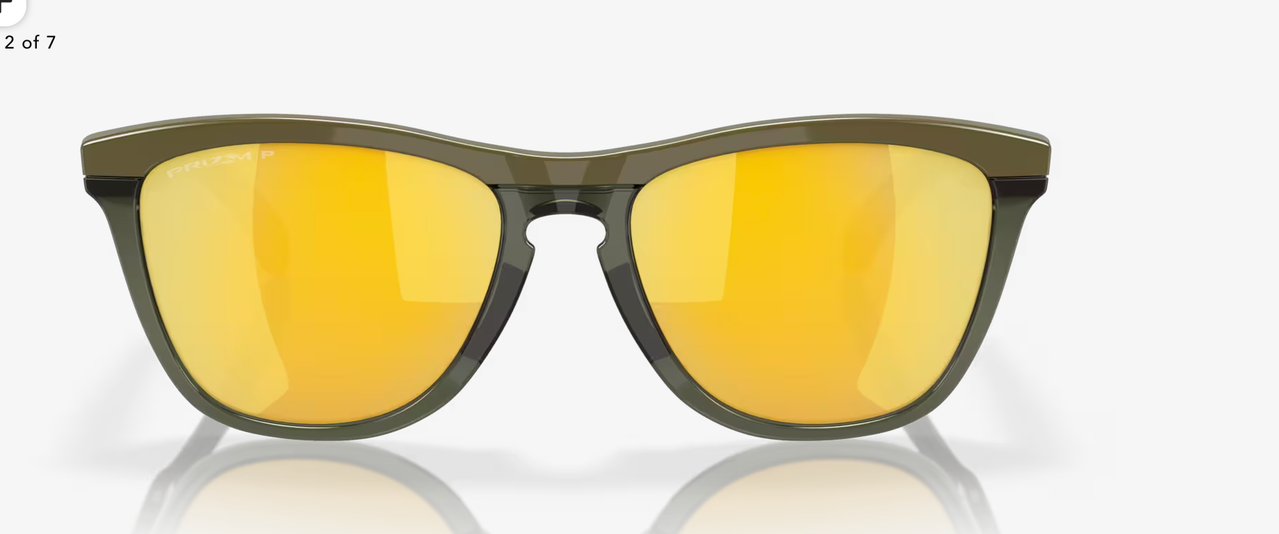 OAKLEY FROGSKINS )Prizm 24k Polarized Lenses,  Dark Brush Frame