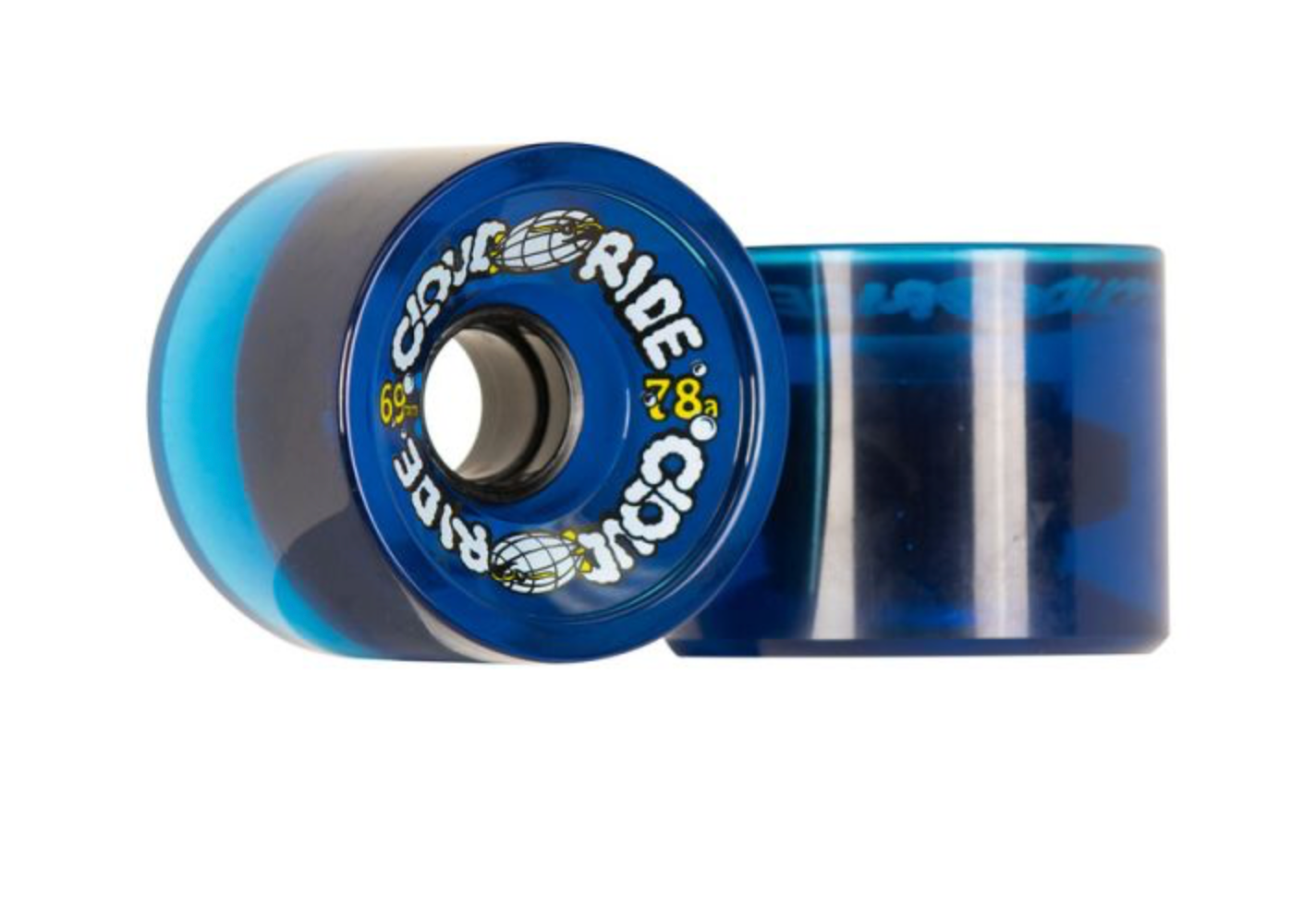Cloud Ride 69mm Clear Midnight Blue Cruisers-