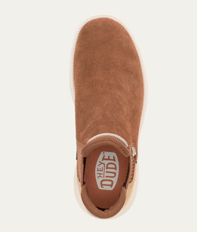 HEY DUDE  Branson Women's  Suede Novelty Boots