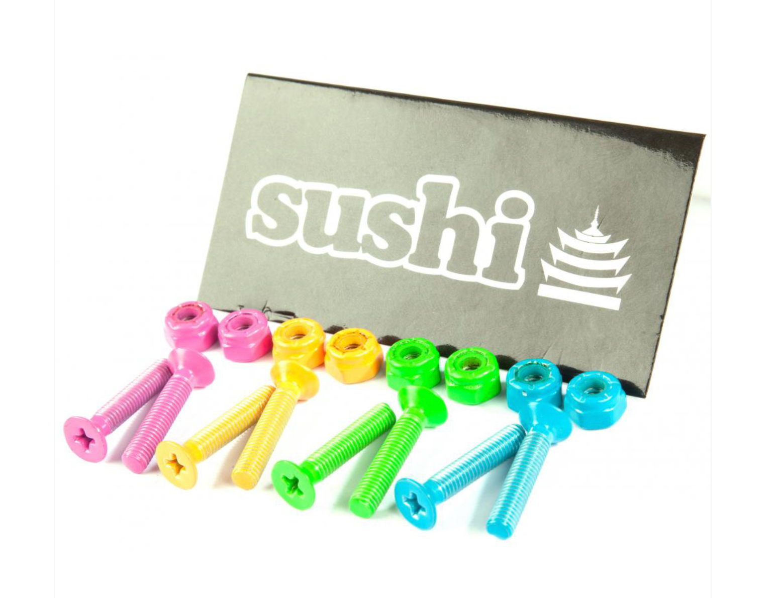 Sushi Coloured Allen Bolts 1 IN