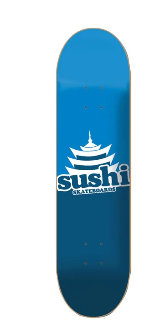 Sushi Pagoda Logo Skateboard Deck 8 IN