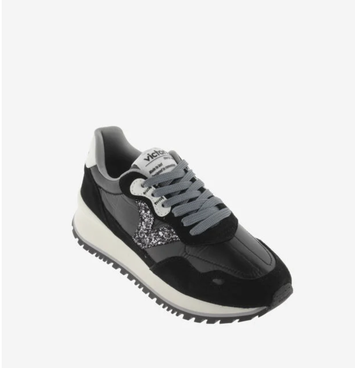 Women's metallic sneakers Victoria Viento -