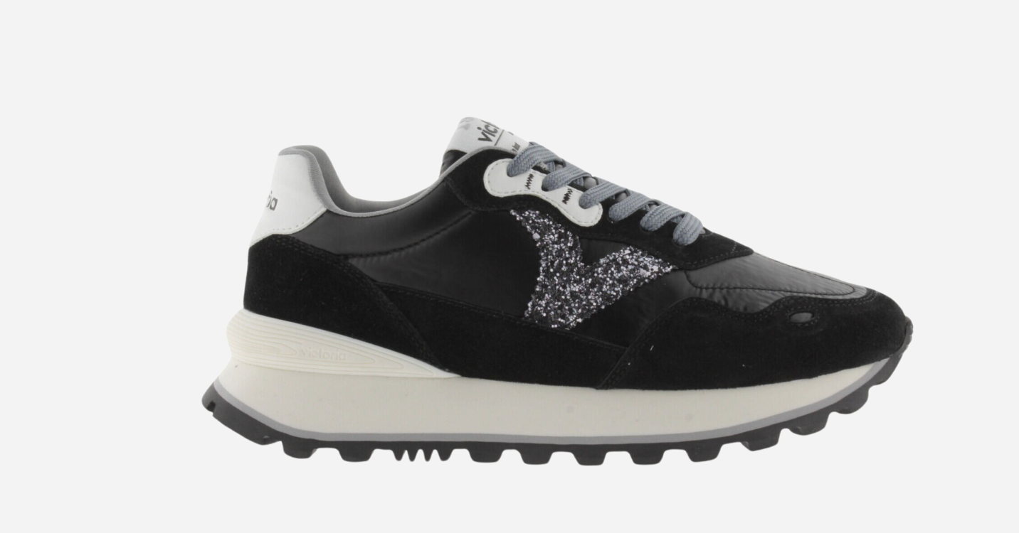 Women's metallic sneakers Victoria Viento -