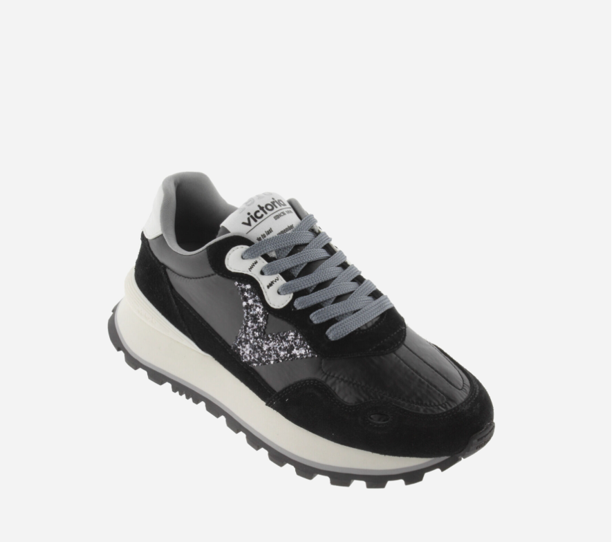 Women's metallic sneakers Victoria Viento -