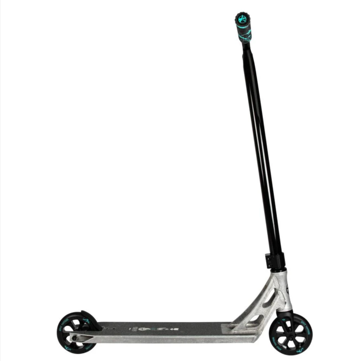 Addict burner complete stunt scooter - black / raw
