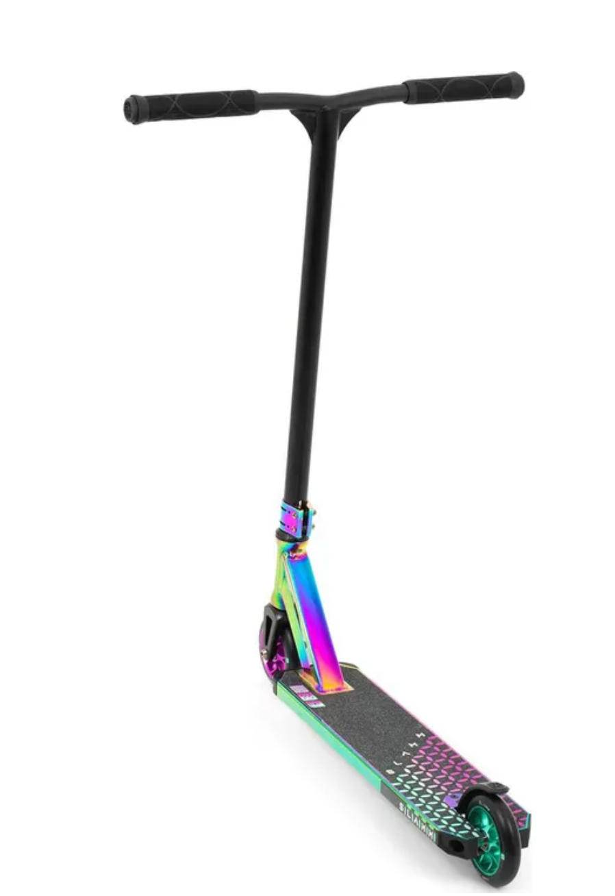 Slamm Assault Stunt Scooter - Neochrome