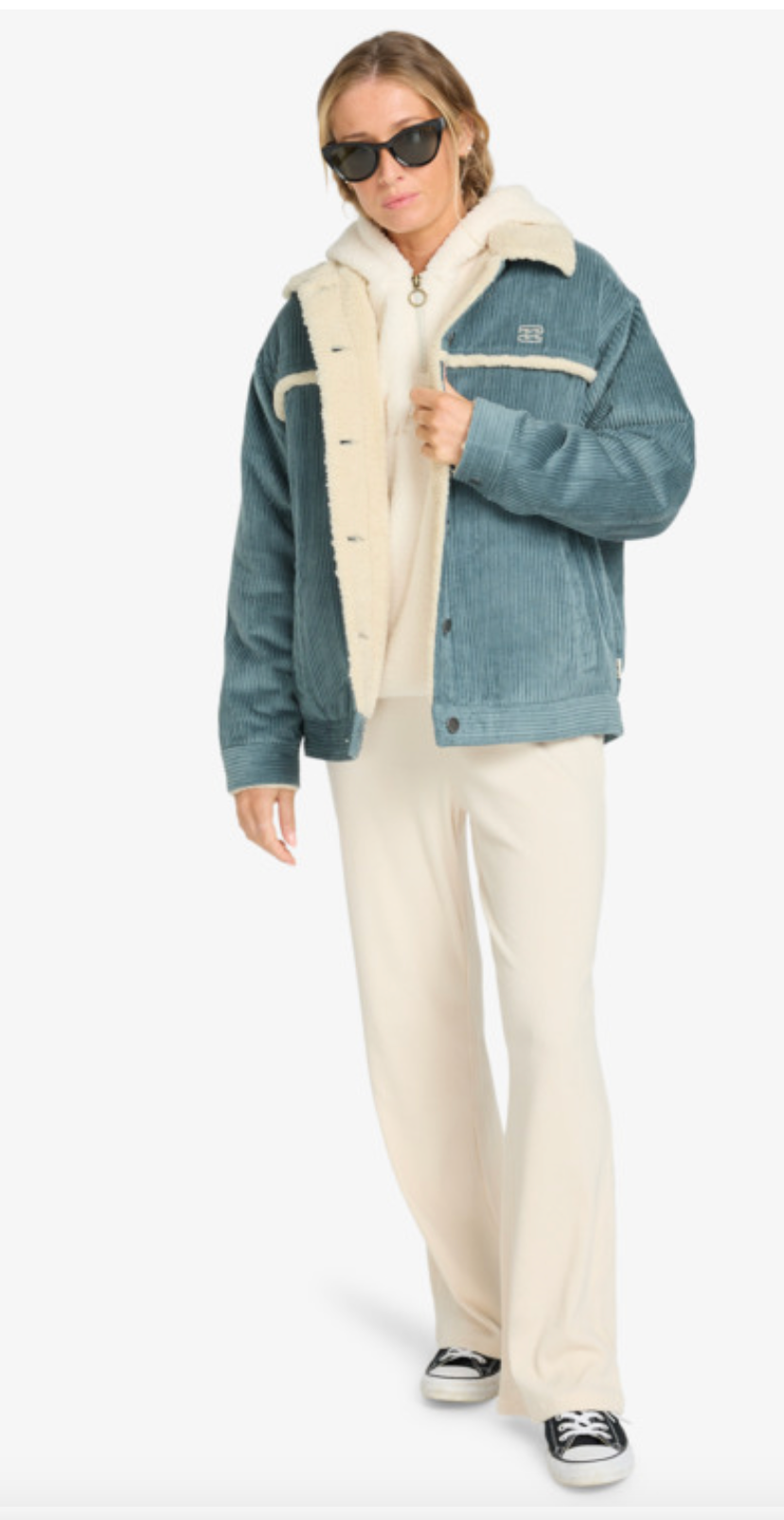 Billabong Cord In Love - Trucker Jacket for Women