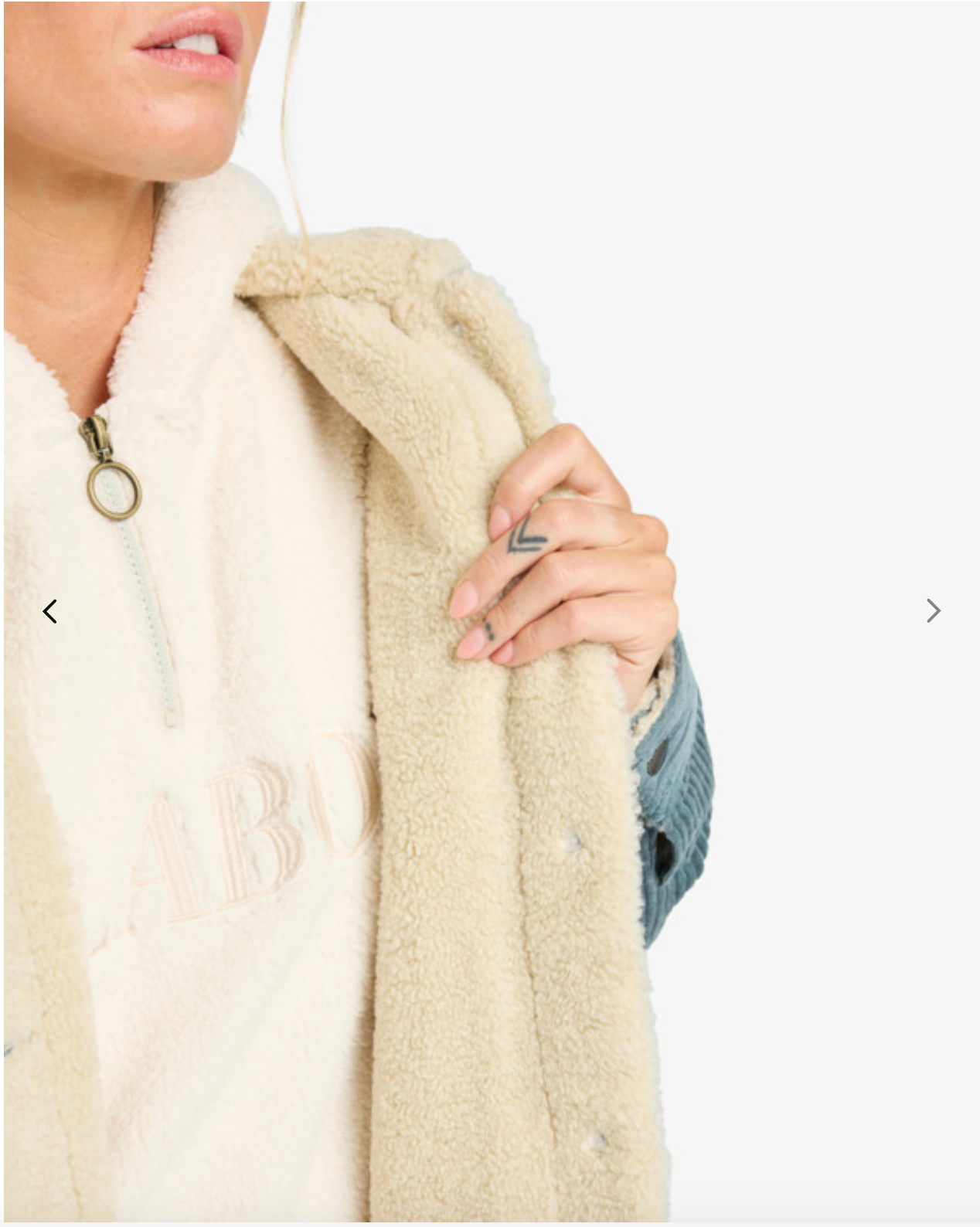 Billabong Cord In Love - Trucker Jacket for Women