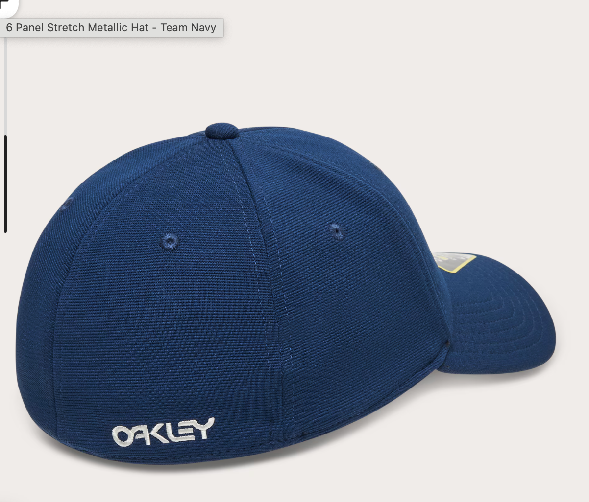 OAKLEY 6 Panel Stretch Metallic Hat