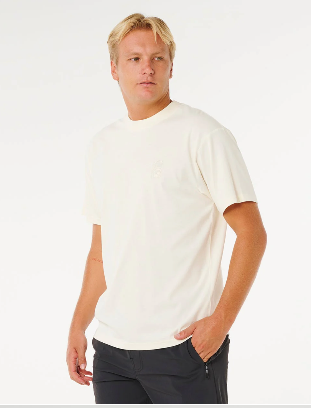 Rip Curl search embroidery t-shirt
