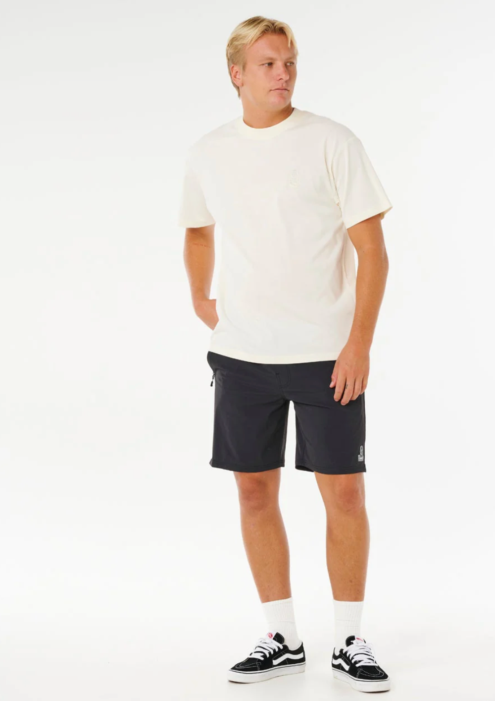 Rip Curl search embroidery t-shirt