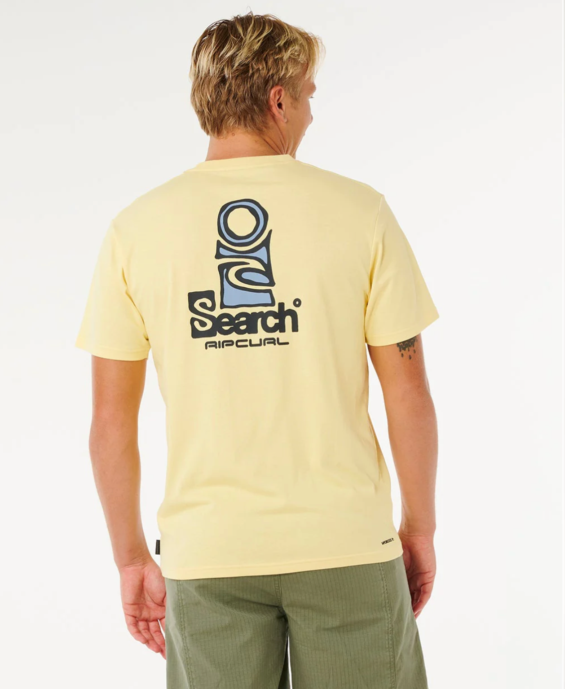 Rip Curl vaporcool search stacked t-shirt