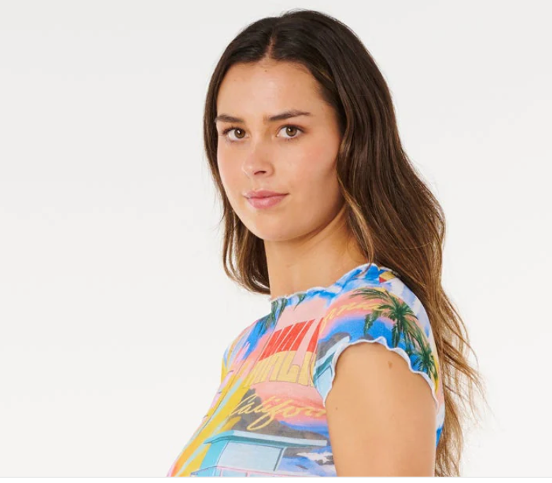 Rip Curl malibu sheer t-shirt