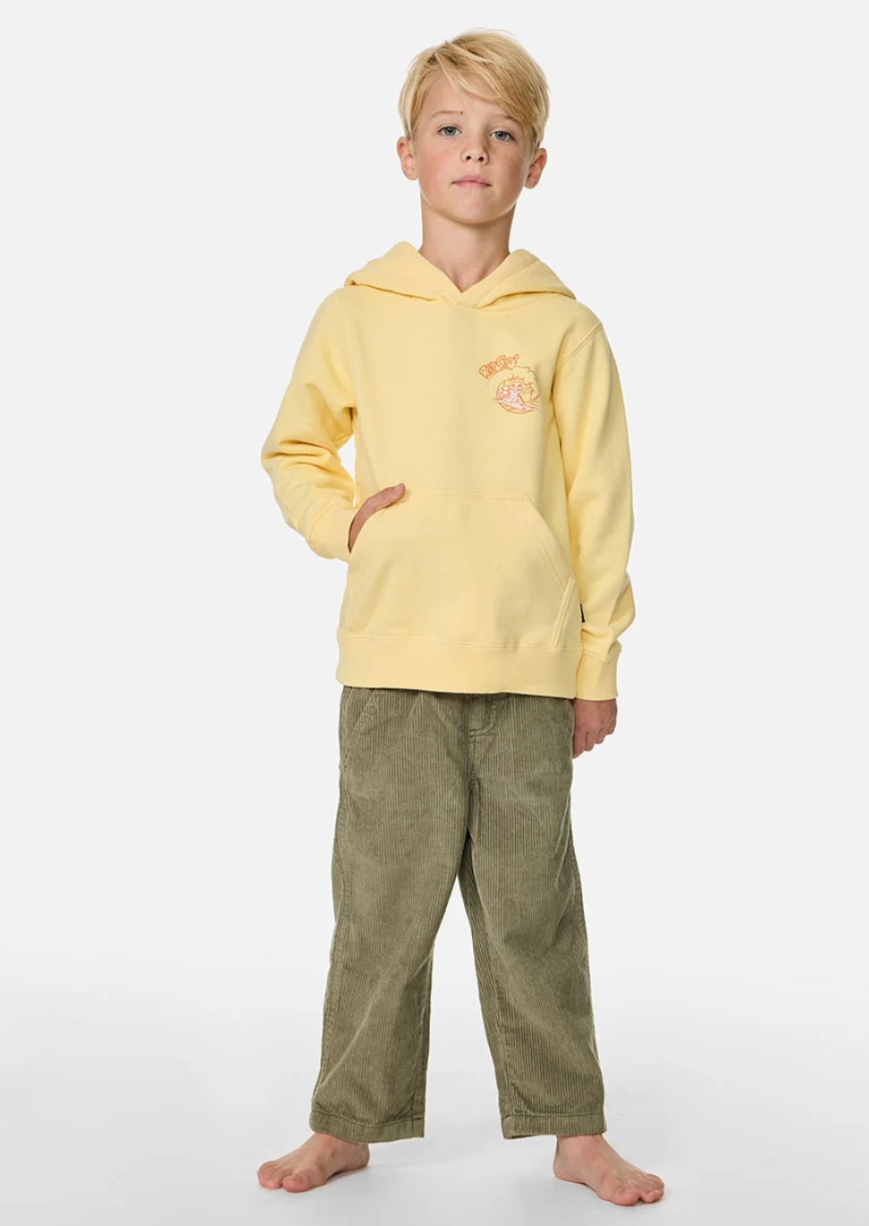 Rip Curl boys ride the wave art hoodie