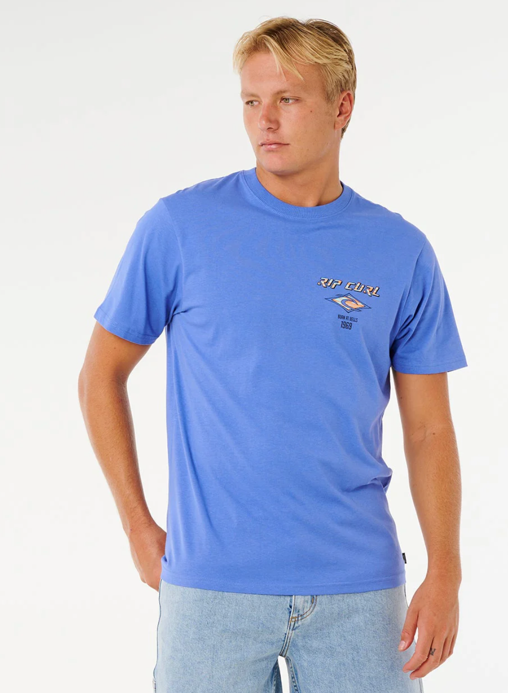 Rip Curl fade out icon t-shirt