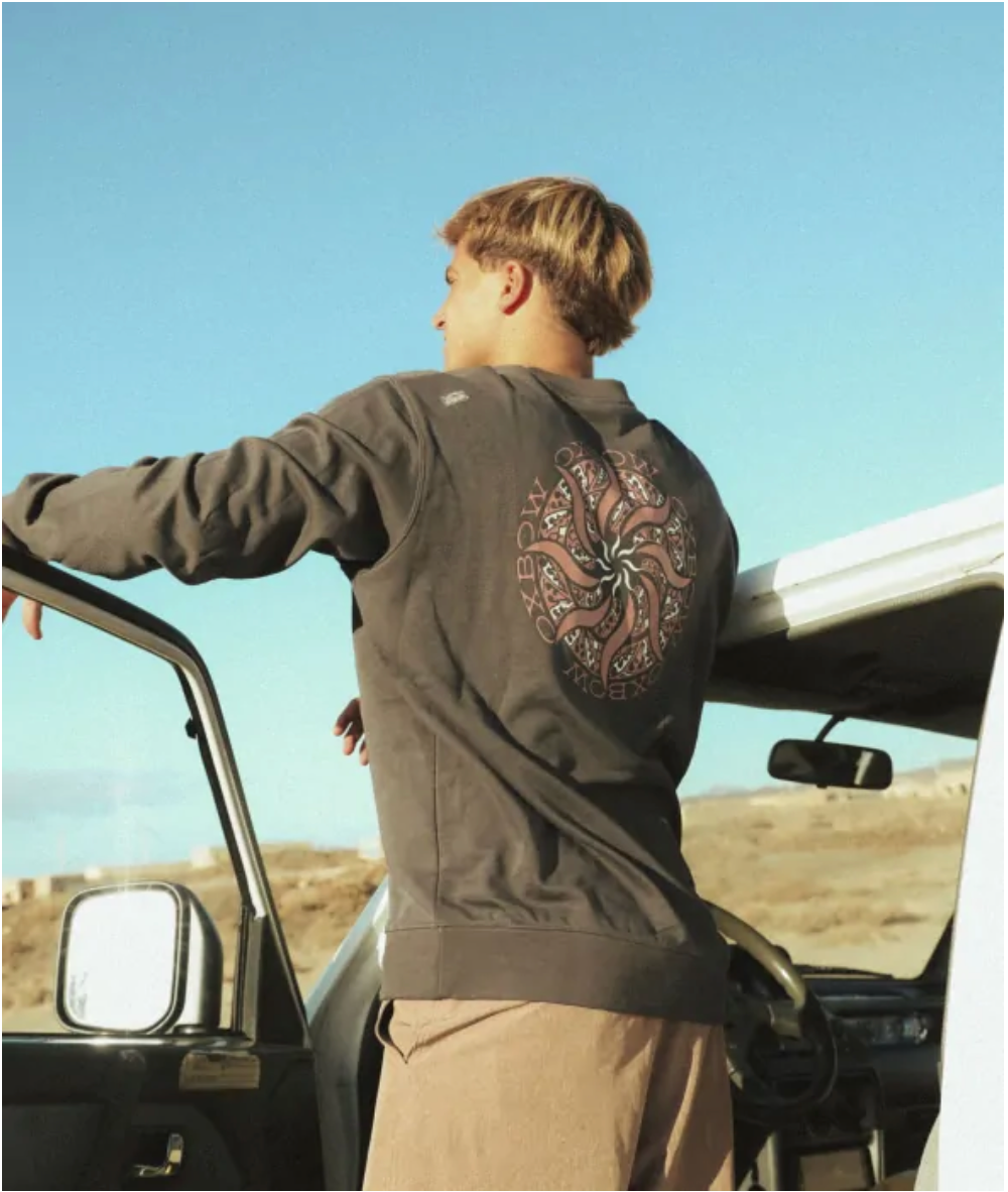 Oxbow symbol crew jumper