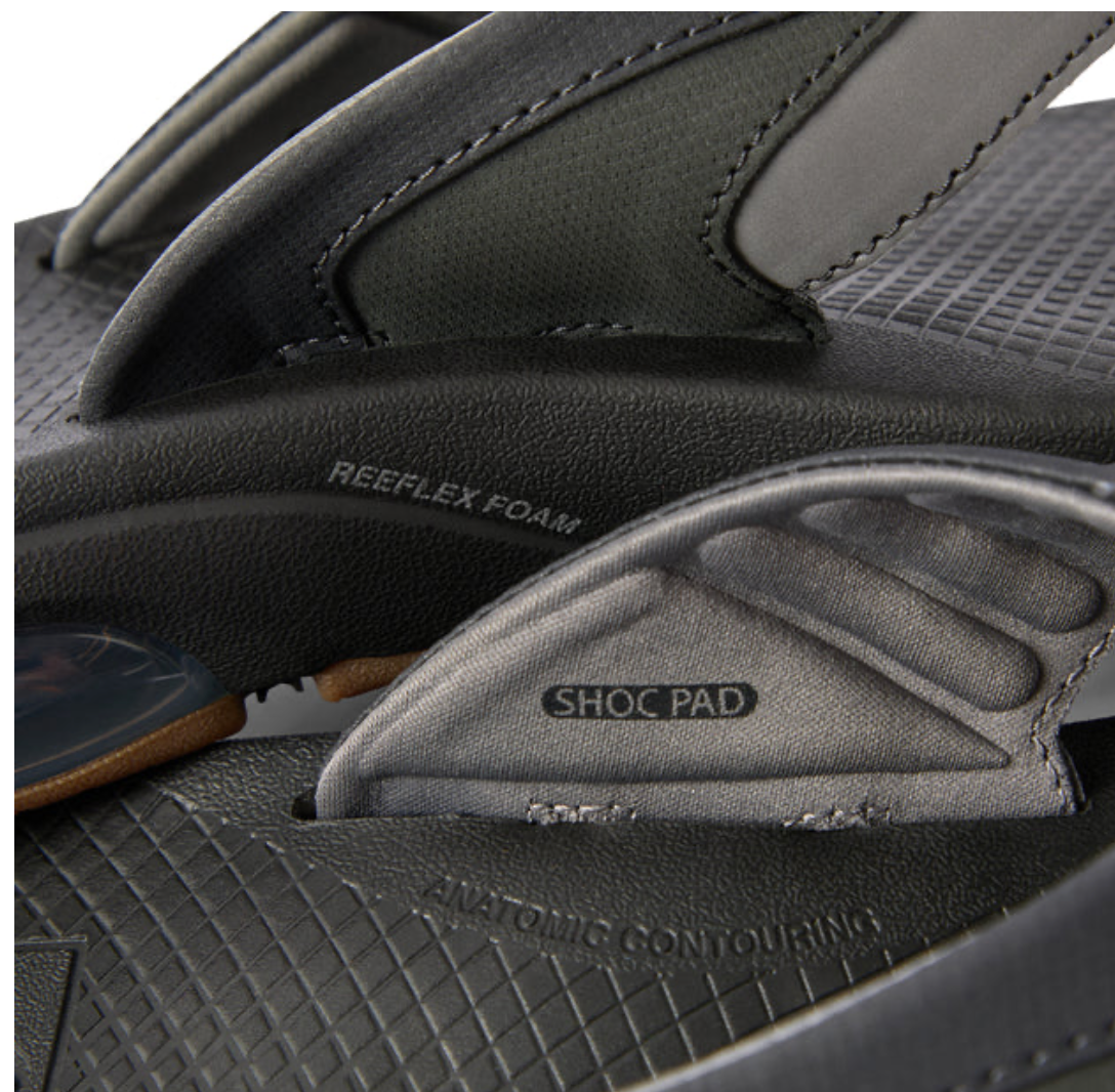 Reef  Fanning+ - Black/Gum