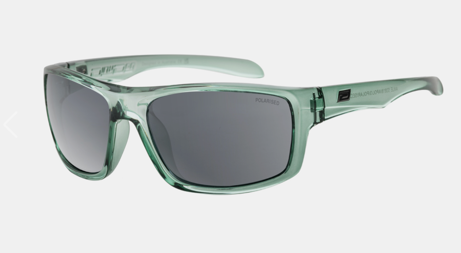 Dirty Dog Axle-Crystal Emeald Green-Grey Polarised- 53818 -