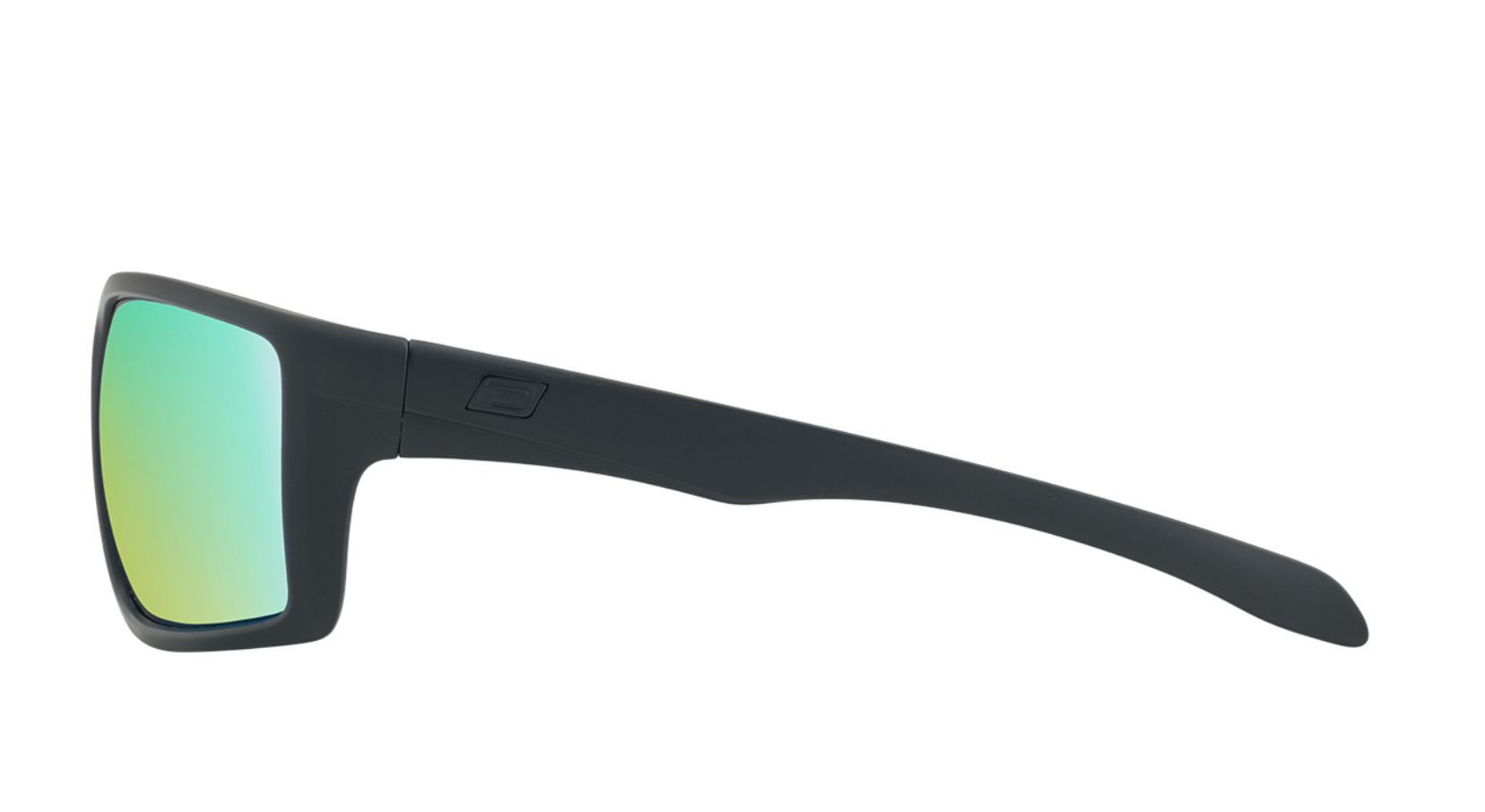 Dirty Dog Grey/Green Mirror Polarised /Satin Black - 53702 -