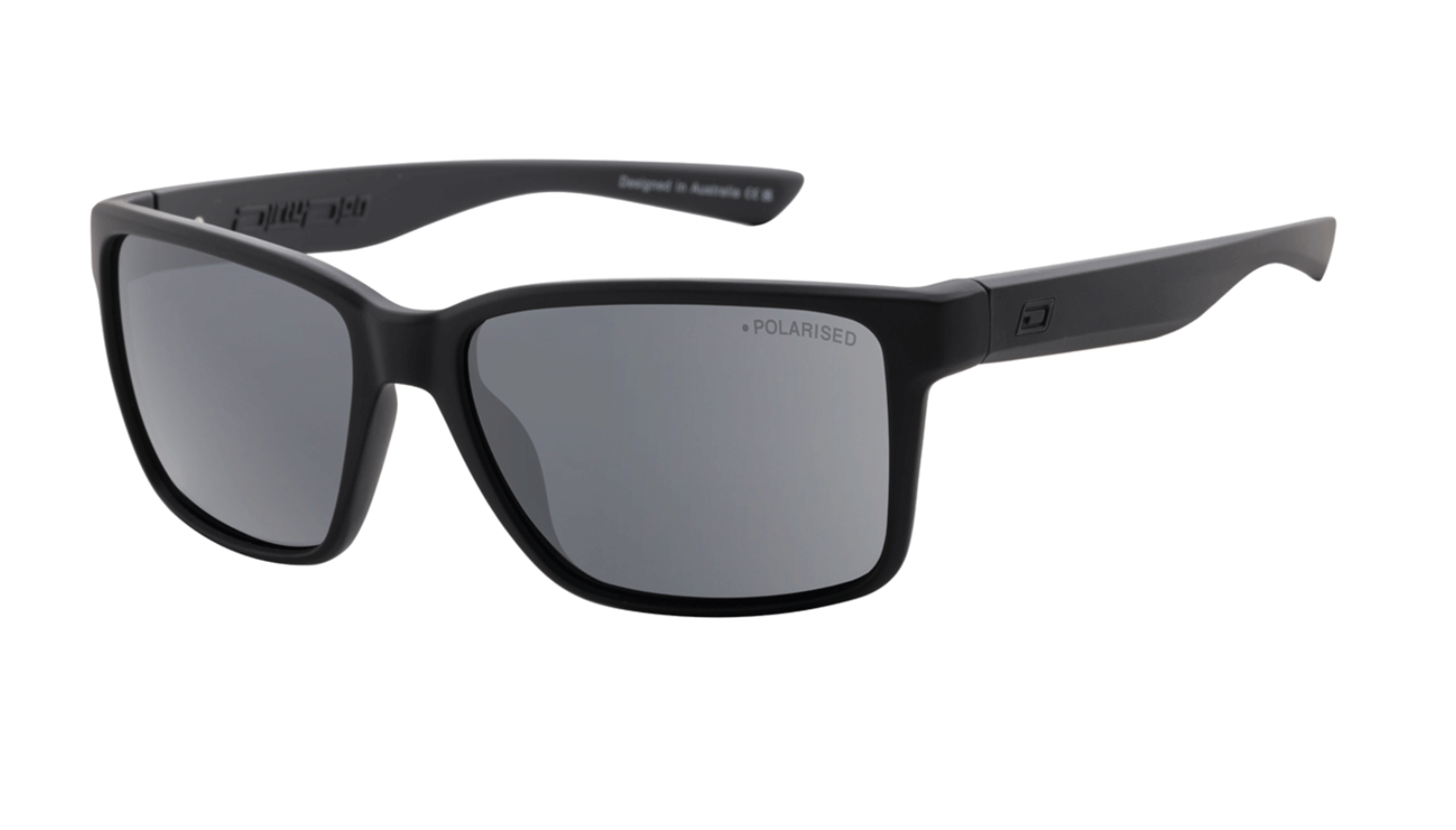 Dirty Dog  Satin Black/ Grey Polarised - 53762 -