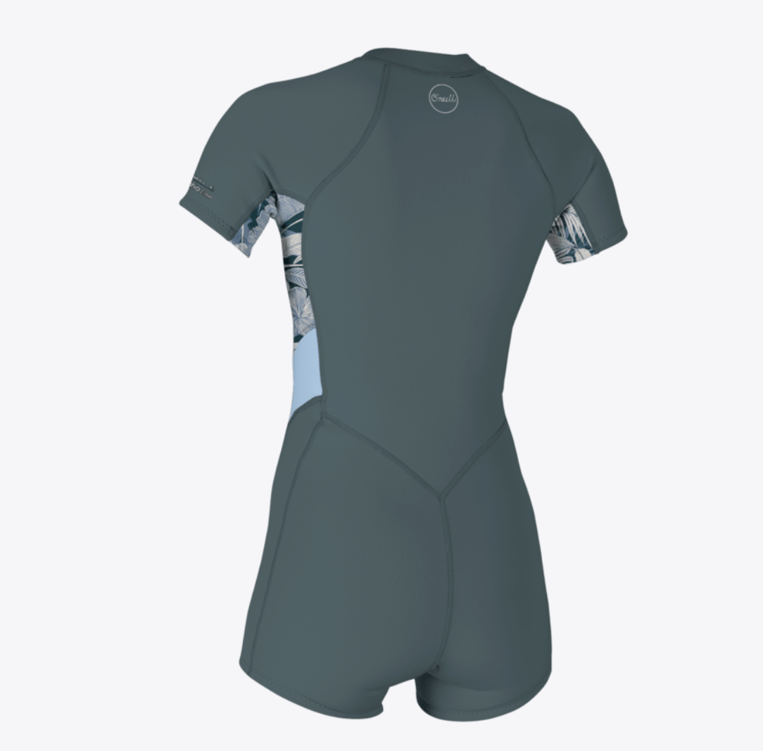 O'neill womens Bahia 2/1 Front Zip S/S Spring wetsuit 5293