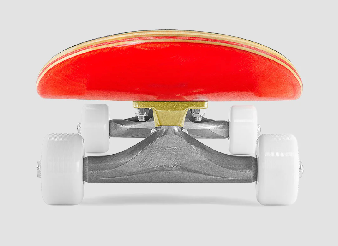 ENUFF LUCKY CAT SKATEBOARD RED - 8"
