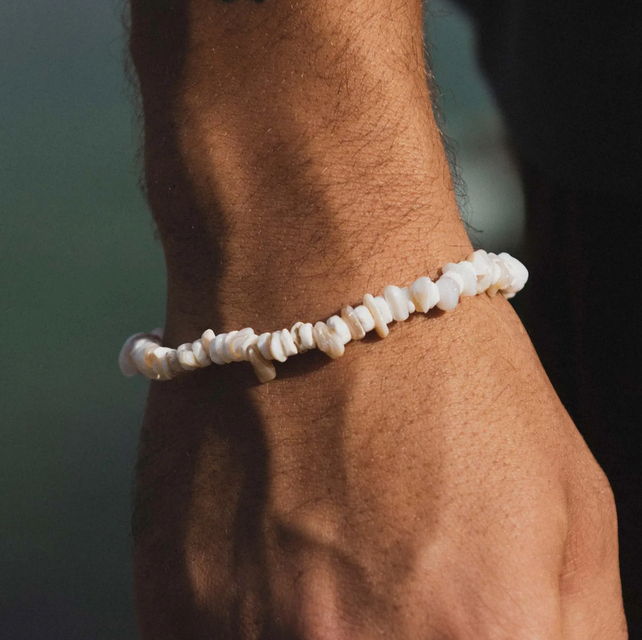 PINEAPPLE CANGGU PUKA SHELL SURFER BRACELET - KALB-001