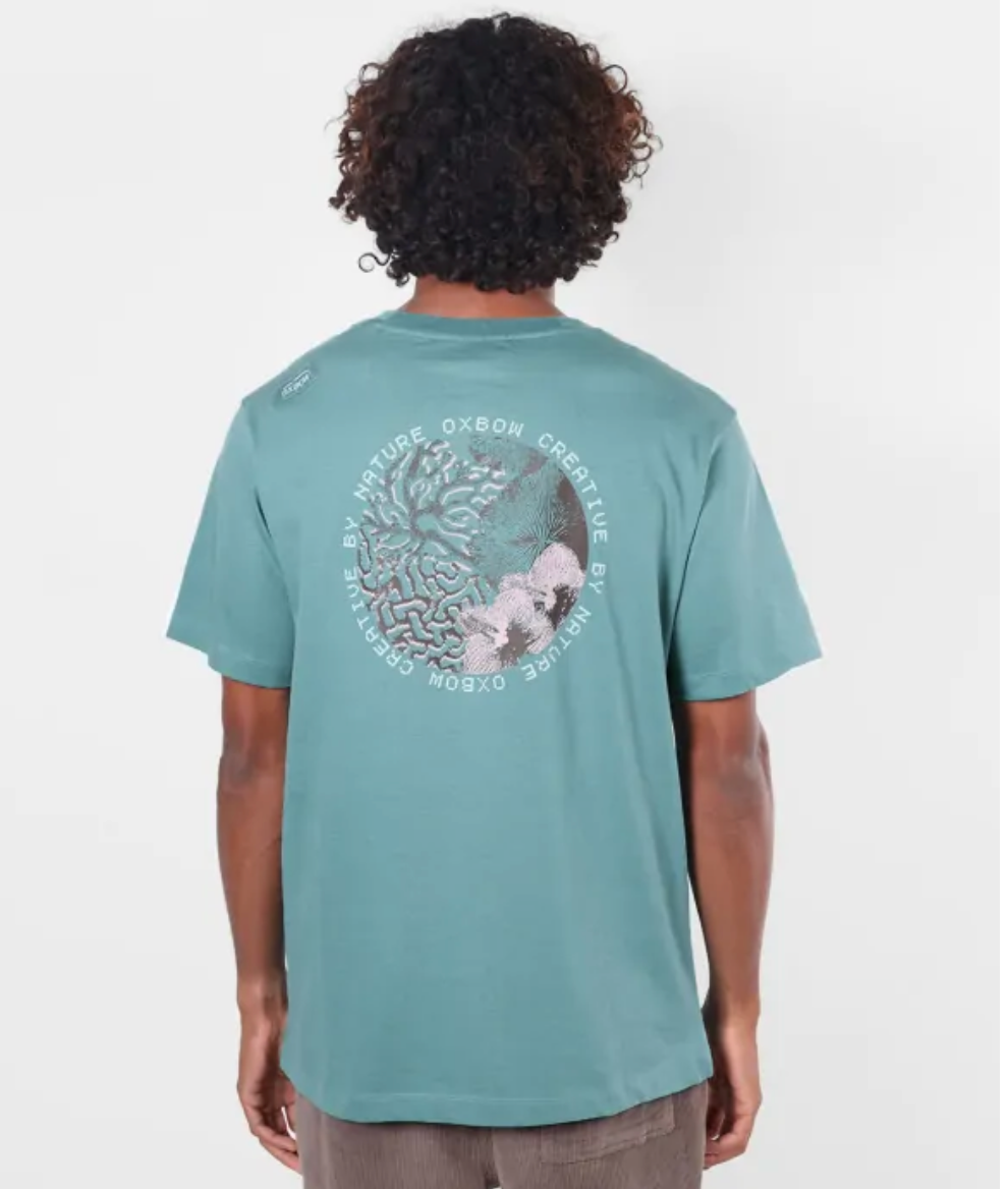 OXBOW ETERNAL SHORT-SLEEVE TEE CORAL
