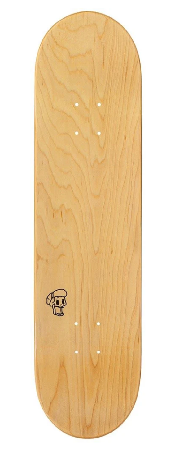 ENUFF DESIGNER - THREE TIER RELOADED NATURAL SKATEBOARD DECK 8.25 X 32.125