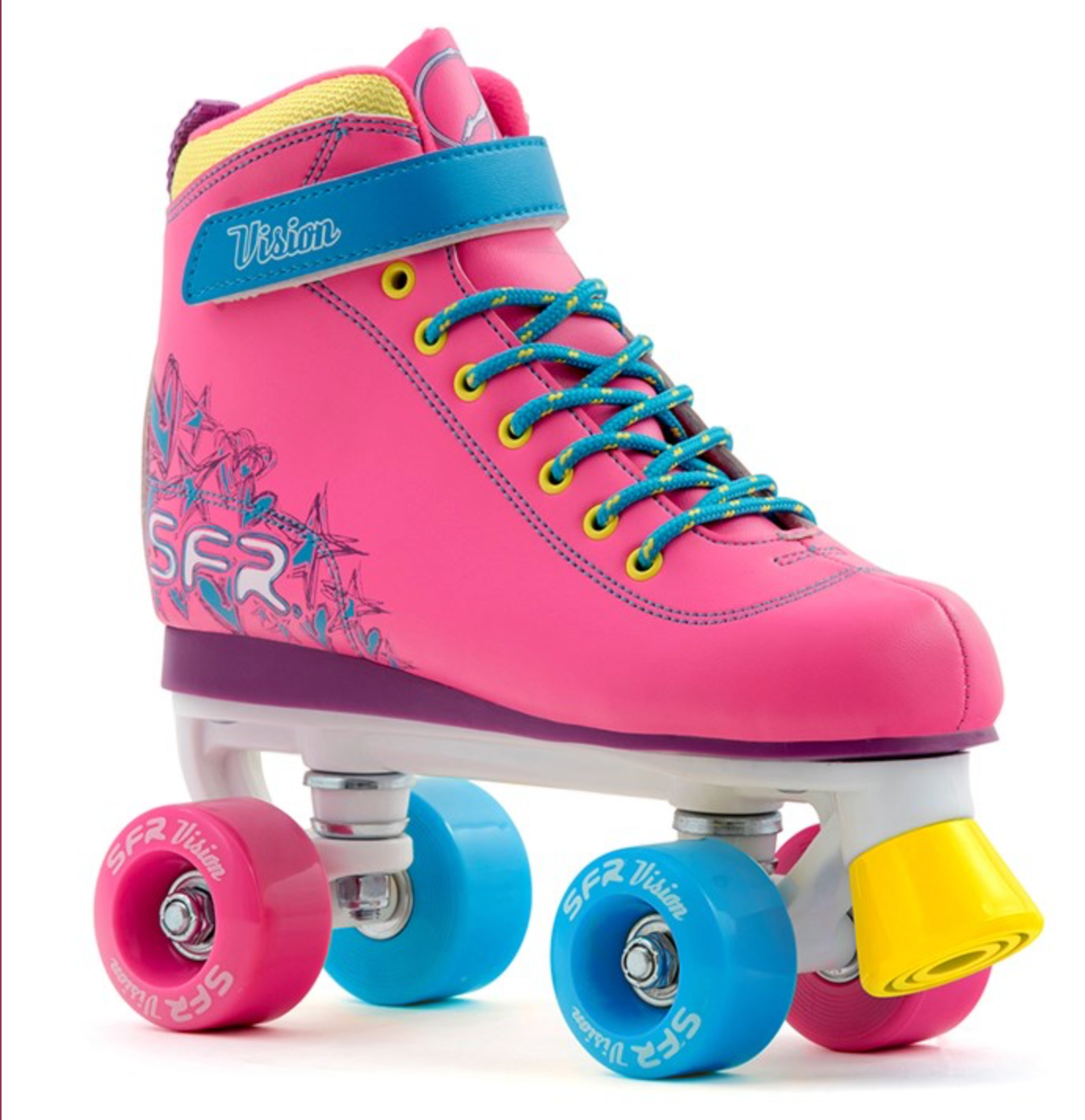 SFR VISION II QUAD SKATES -PINK -