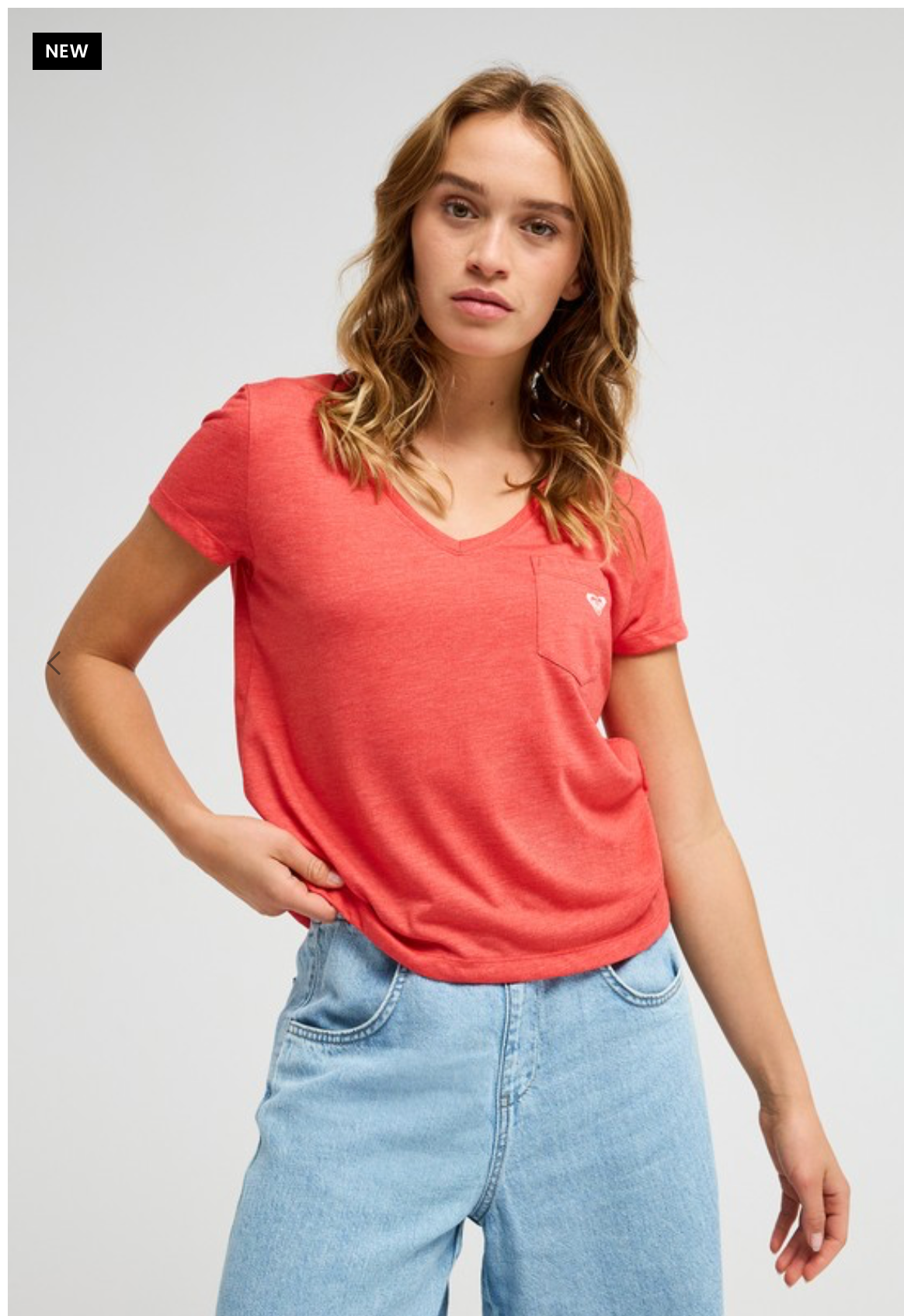 Roxy Laguna Green V Neck