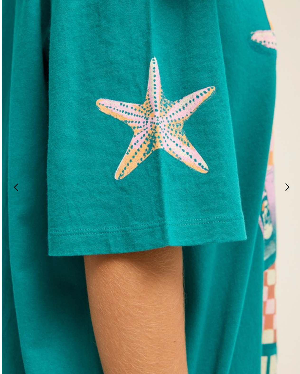 Billabong -Salty Since Women Green Oversized T-Shirt
