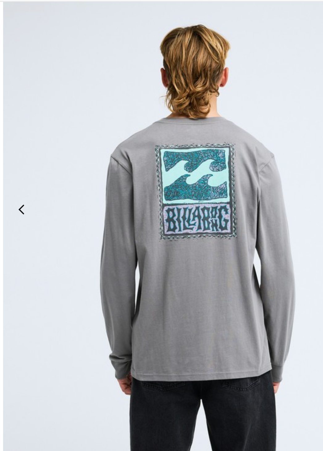 Billabong - Stamp Men Grey Long Sleeve T-Shirt