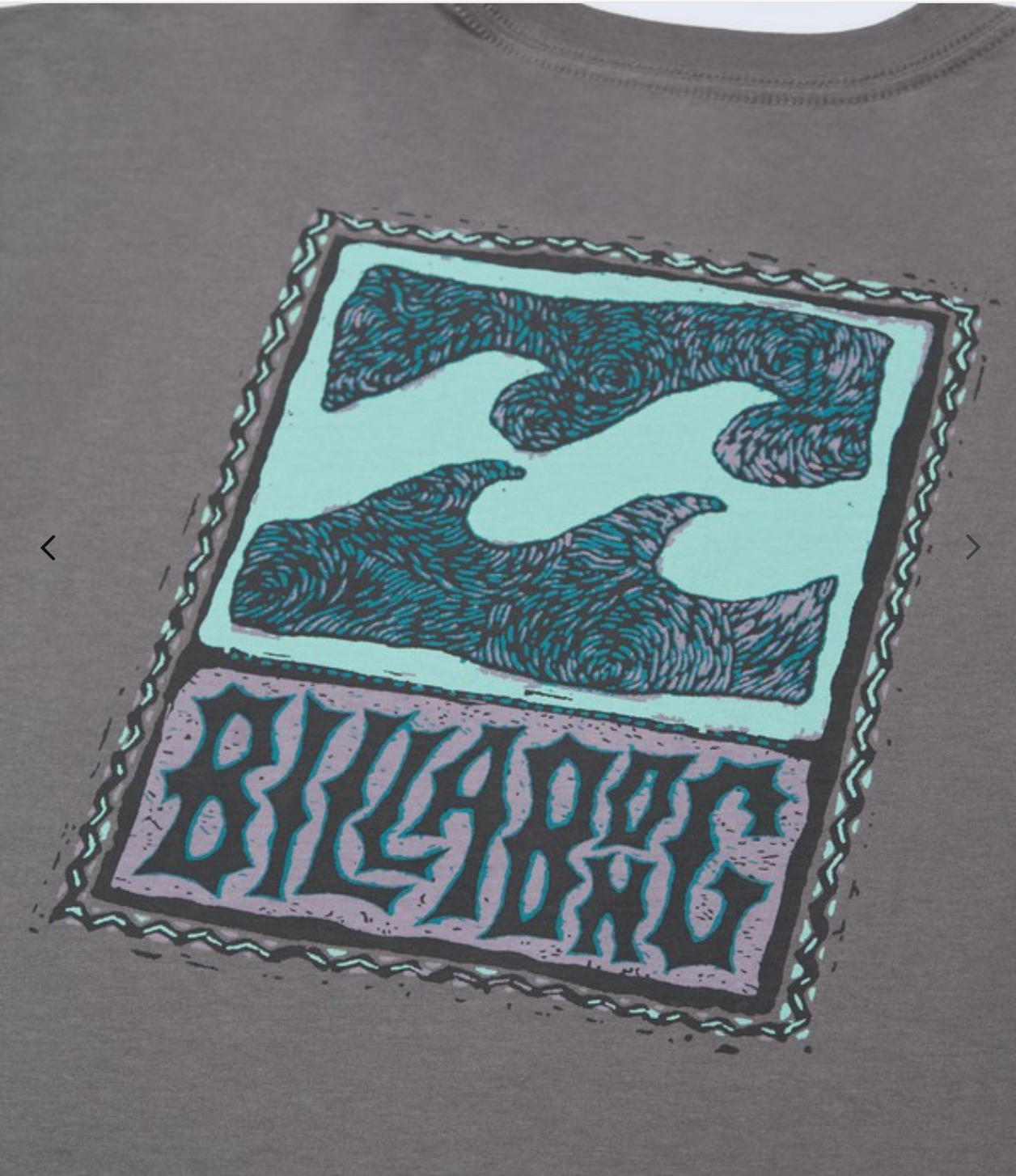 Billabong - Stamp Men Grey Long Sleeve T-Shirt
