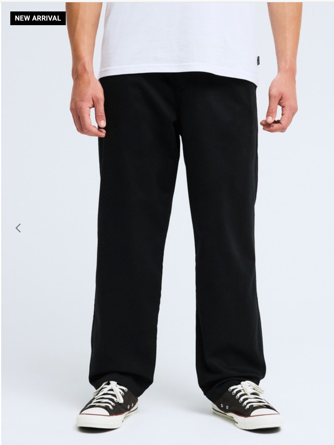 Billabong -Lennox Men Black Elasticated Trousers
