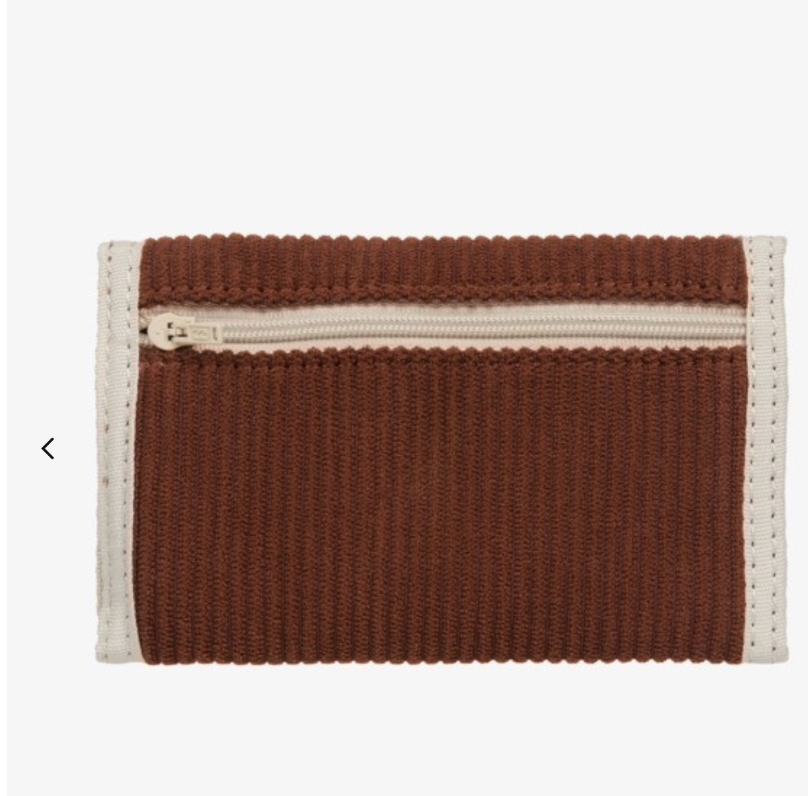 Billabong Tribong Men White Corduroy Wallet