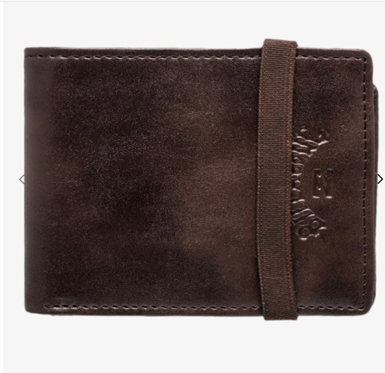 Billabong -  Locked Men Brown Tri-Fold Wallet