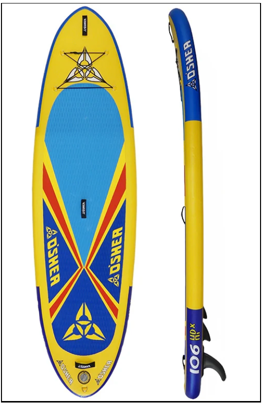 O'SHEA 10'6" HPX INFLATABLE SUP PACKAGE