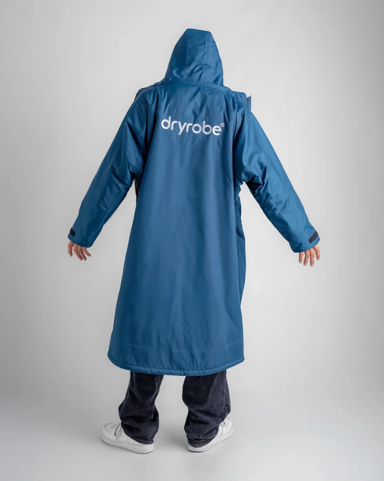 DRYROBE Deep Sea Blue Camo Advance Changing Robe