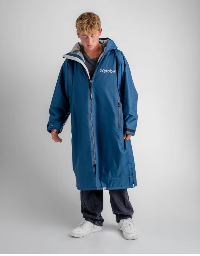 DRYROBE Deep Sea Blue Camo Advance Changing Robe