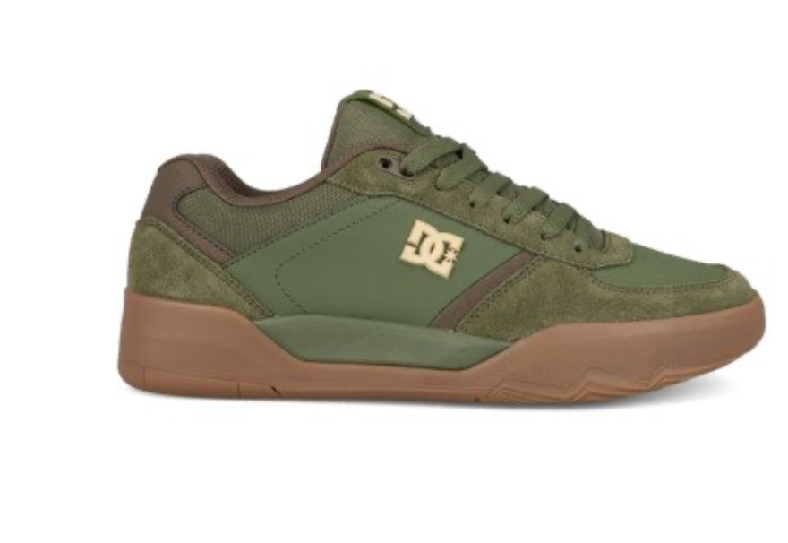 DC Fractal Men Green Trainers