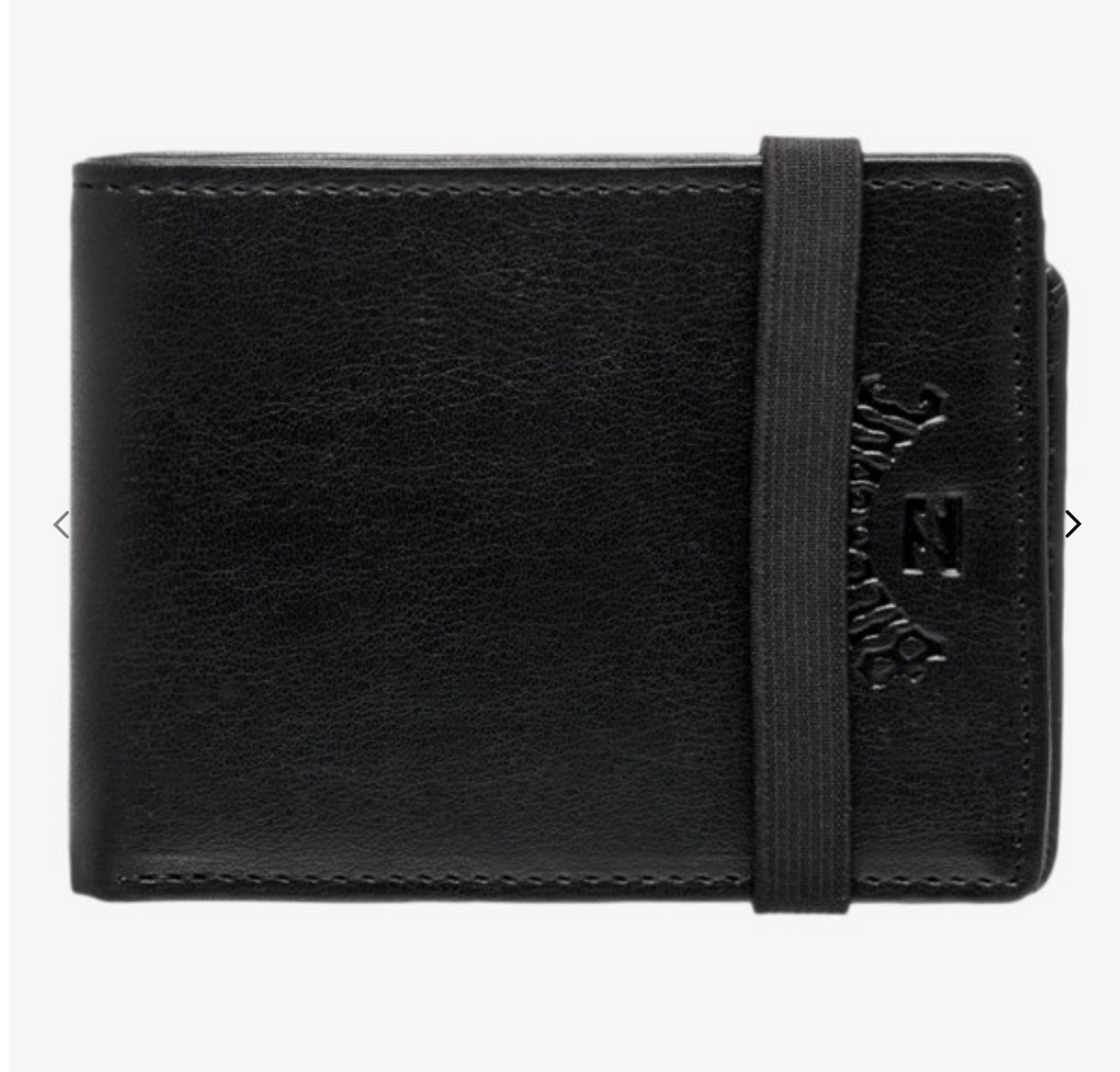 Billabong - Locked Men Black Tri-Fold Wallet